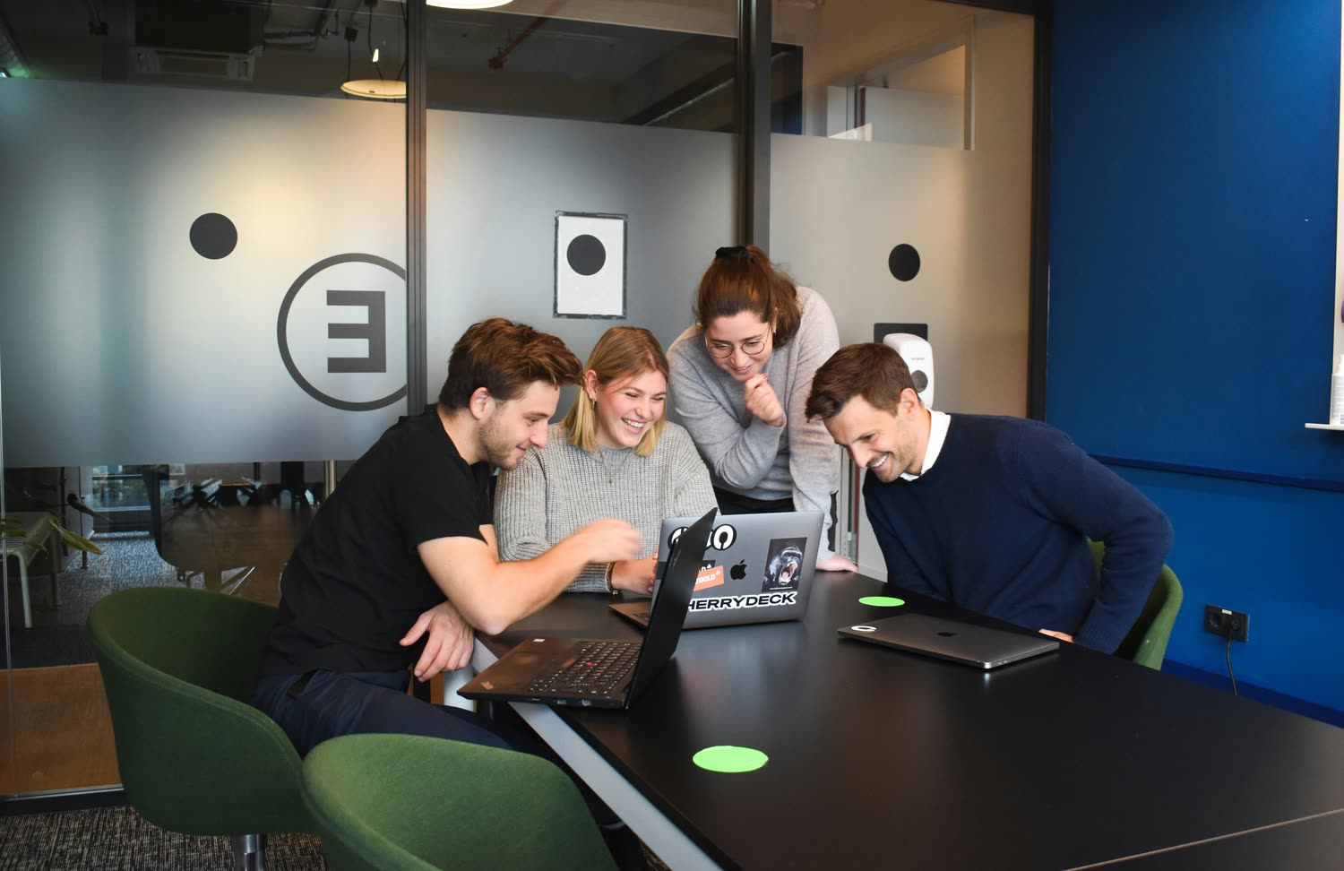 The early Ziora team collaborating